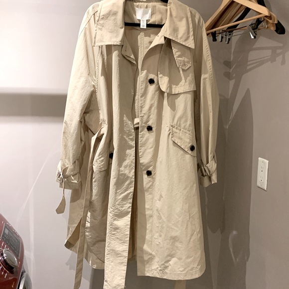 H&M Trench Coat (over sized) - Picture 5 of 12